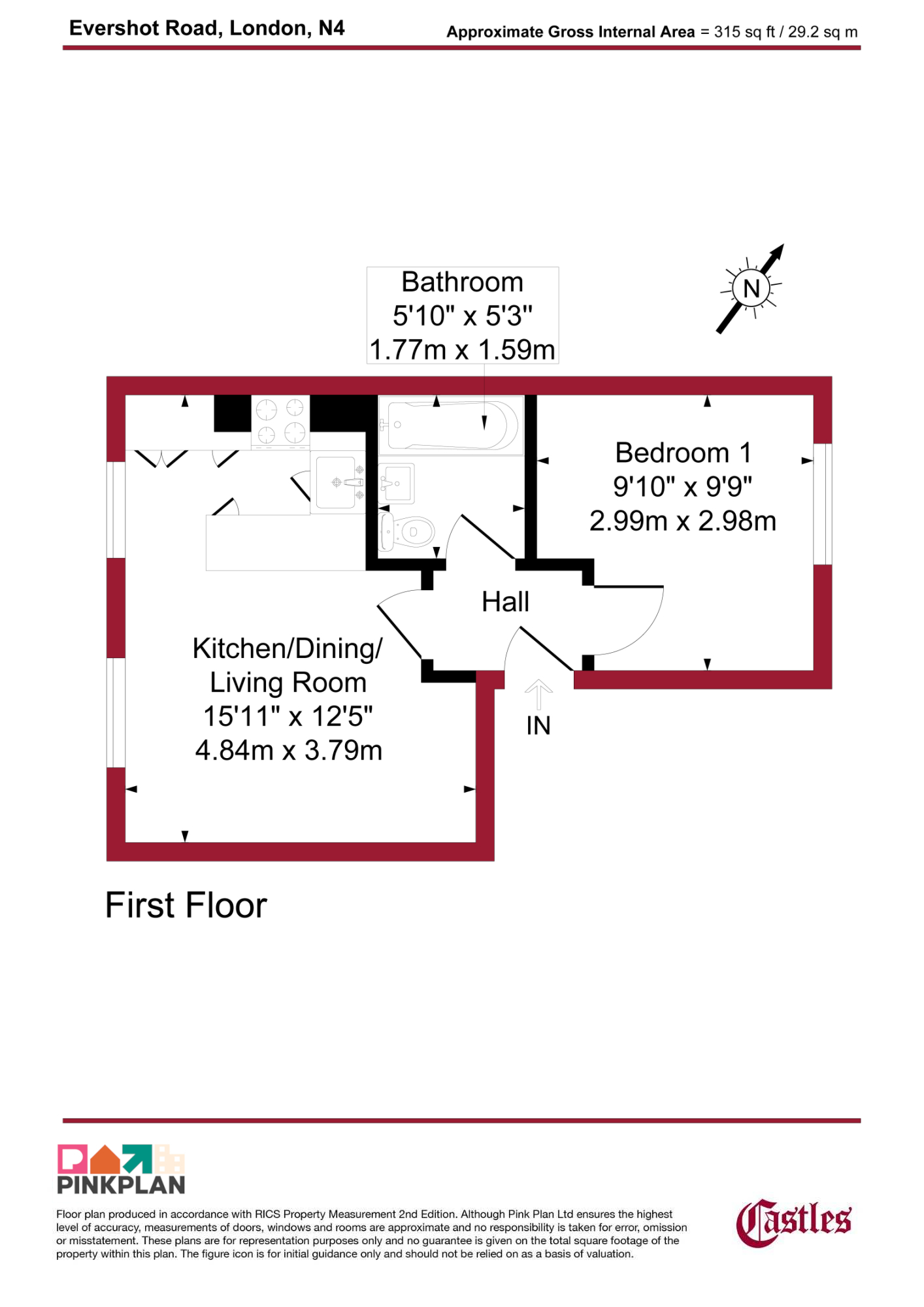 114a, High Street, Waltham Cross floorplan