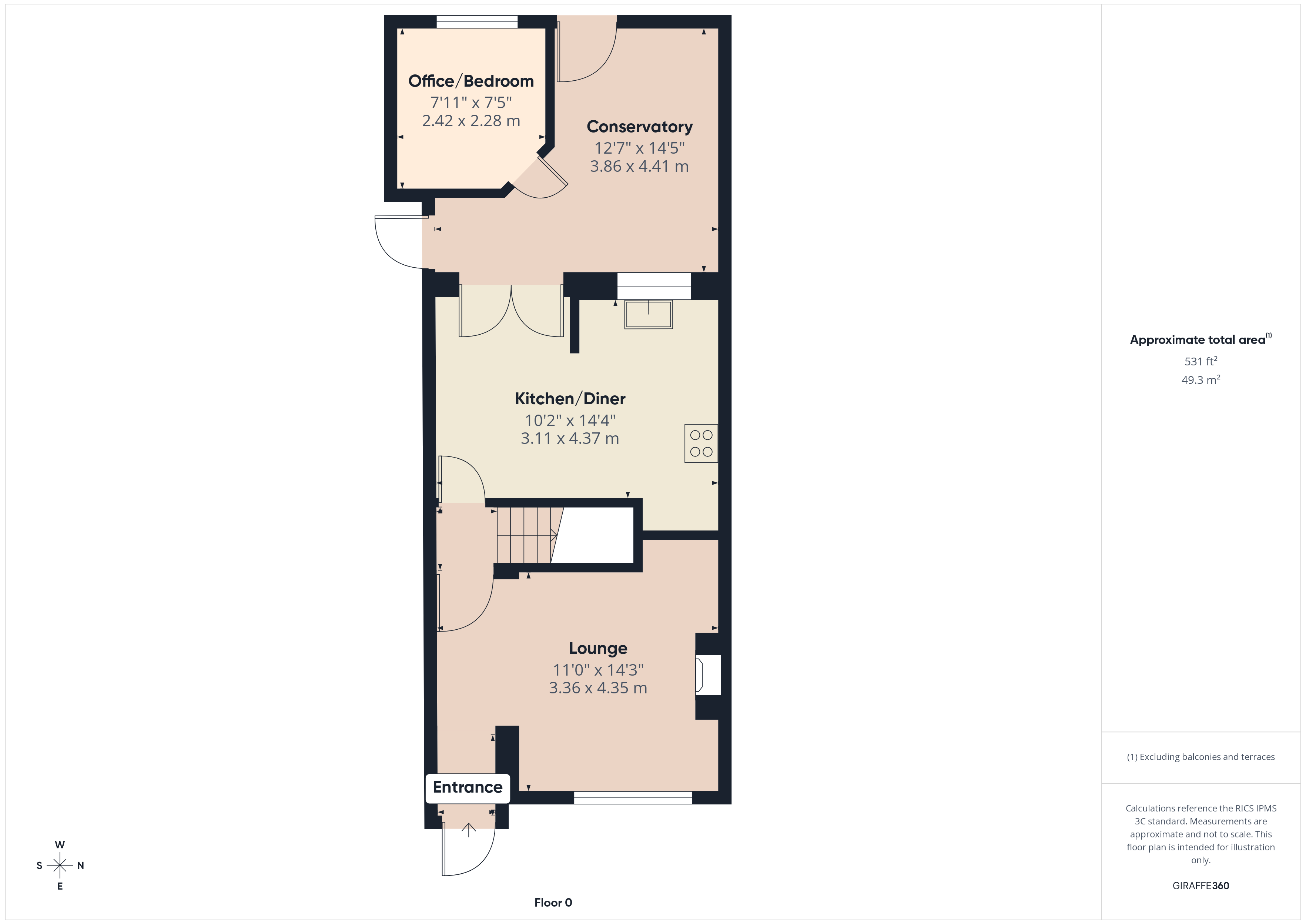 7, Millbay, Bridgwater floorplan
