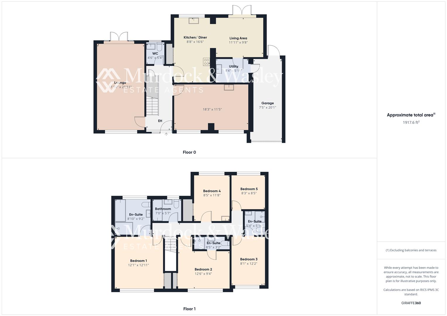 10, Romney Close, Gloucester floorplan