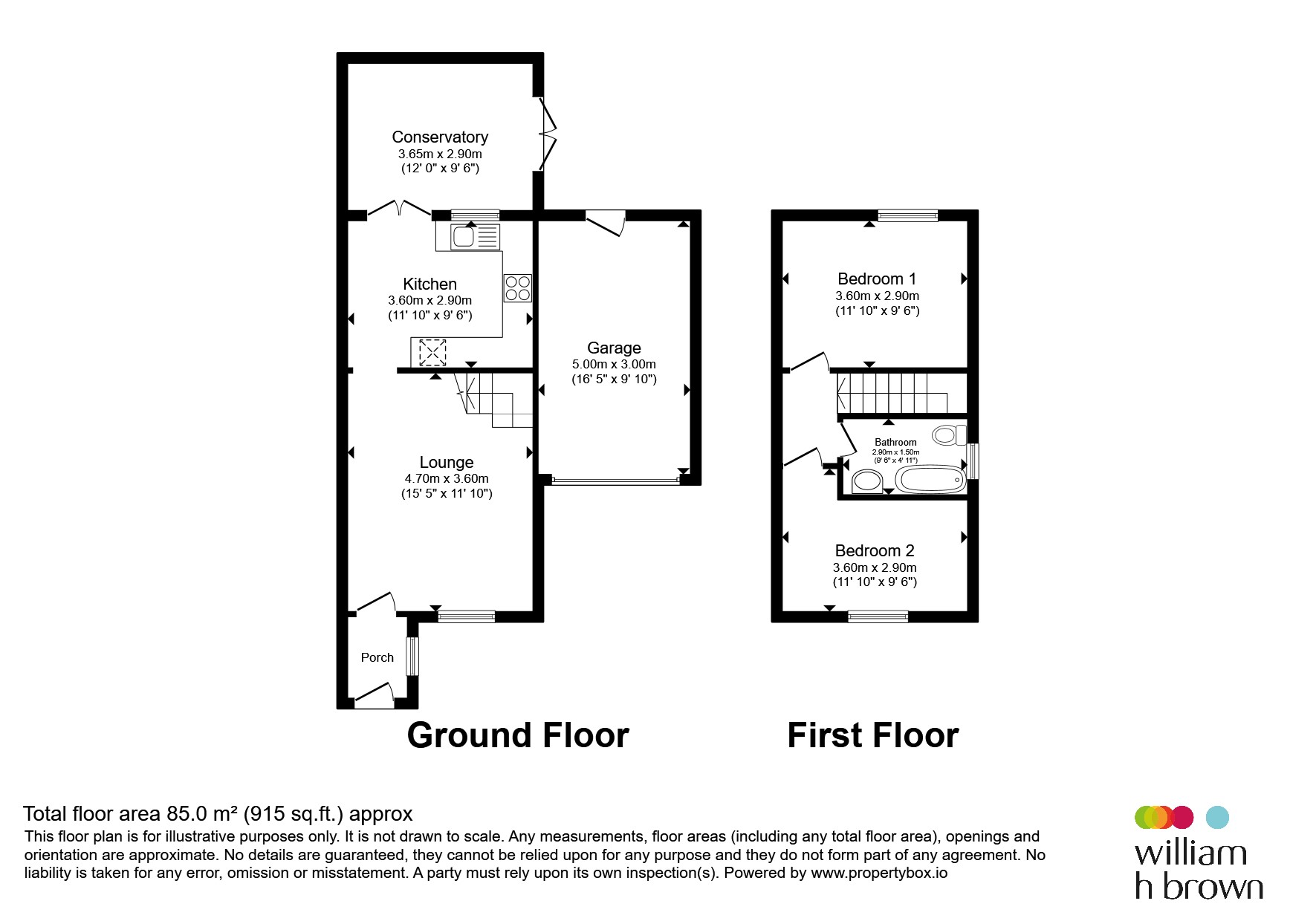 4, Farthing Close, Braintree floorplan