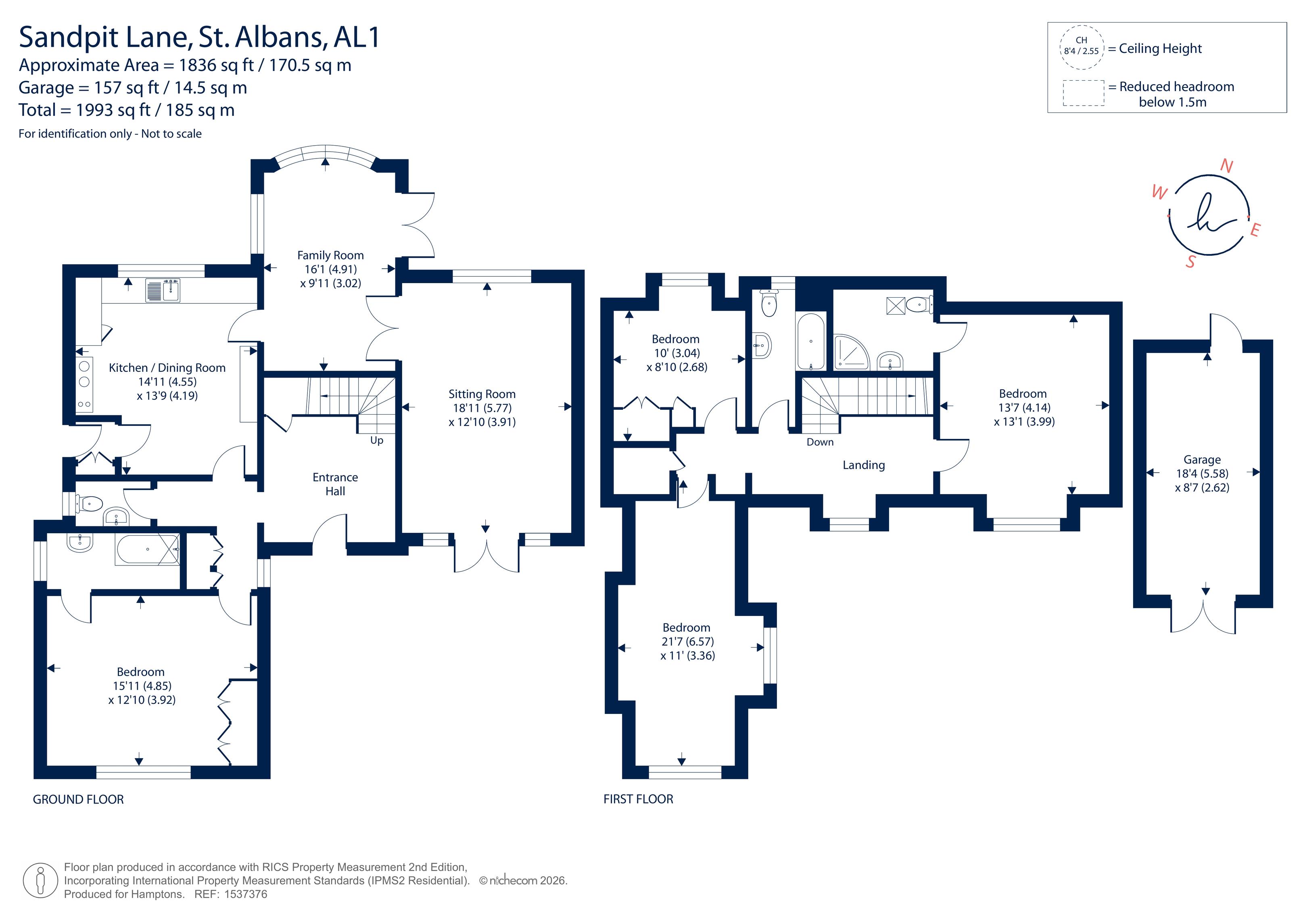 Sandpit Lane, St. Albans floorplan