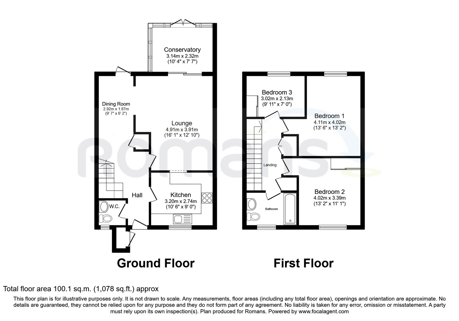 49, Chaundler Road, Hampshire floorplan