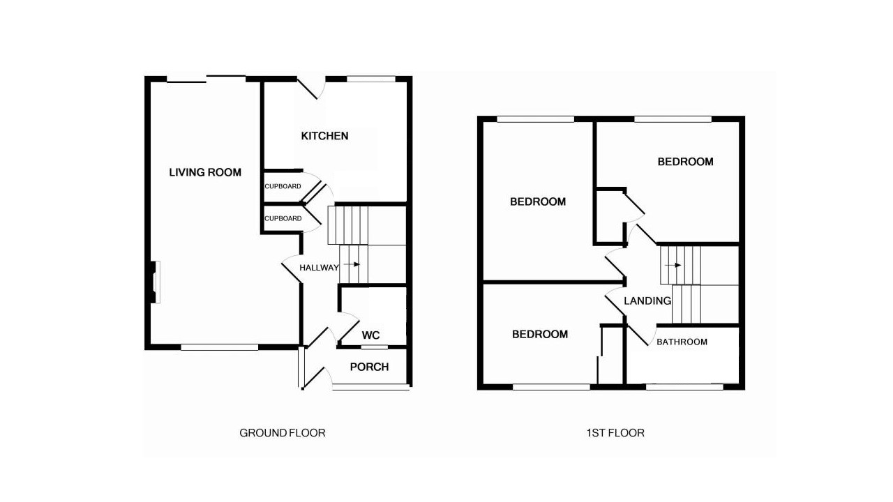 265, Hithercroft Road, High Wycombe floorplan
