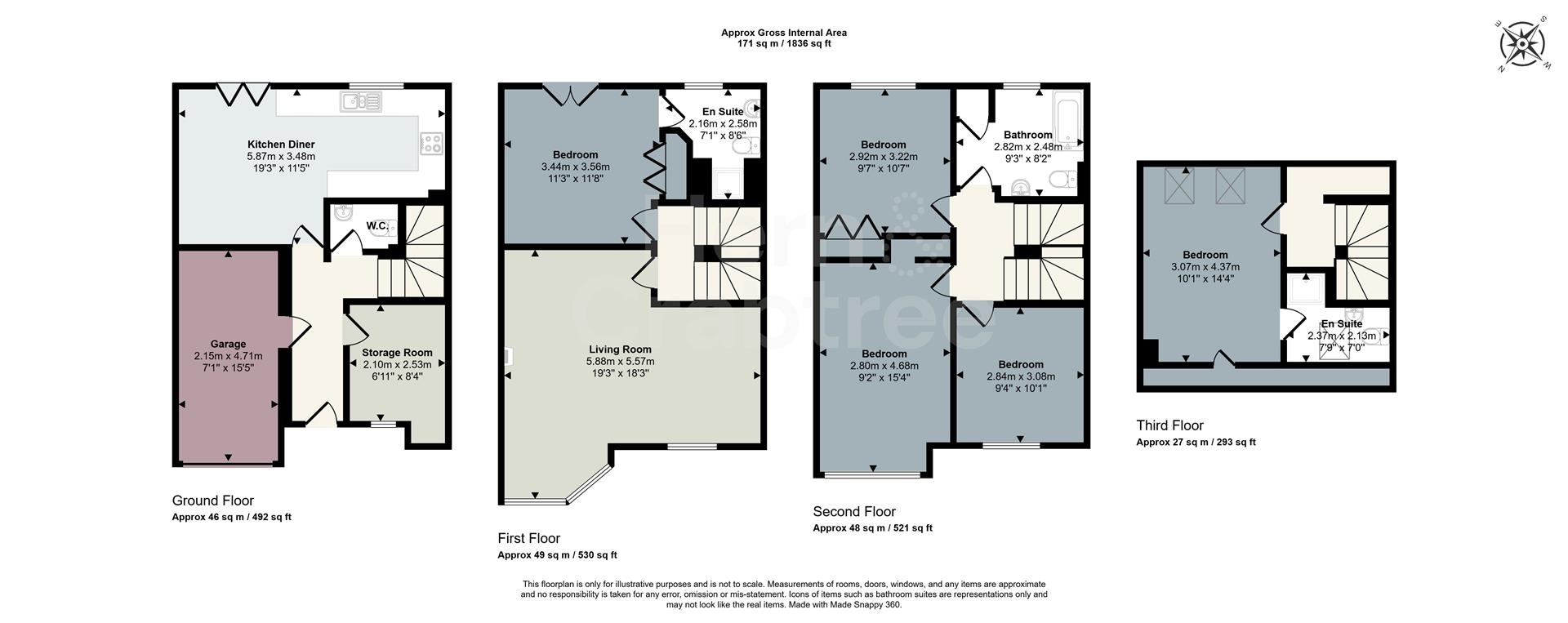 11, Barquentine Place, Cardiff floorplan