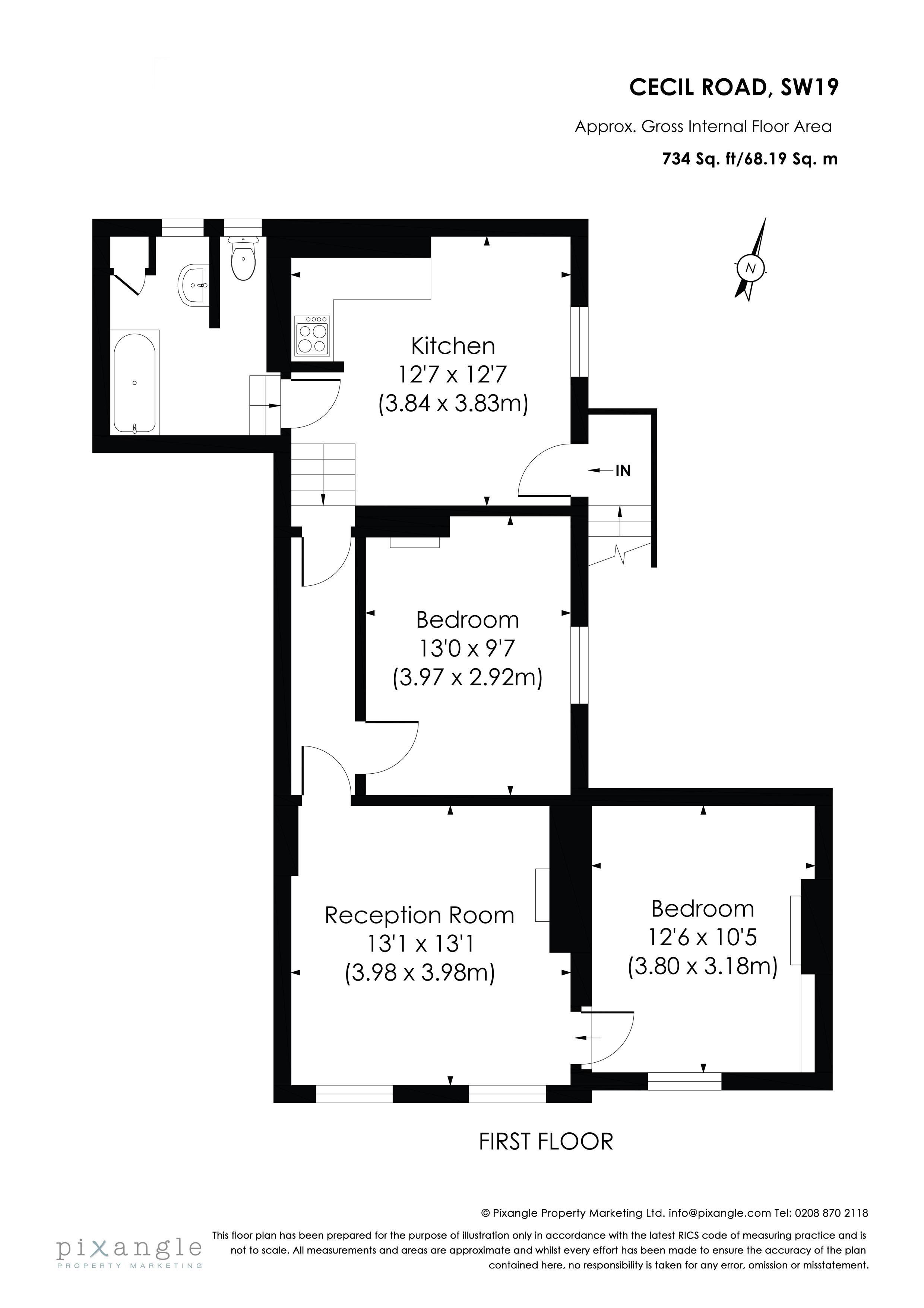 Cecil Road, Wimbledon floorplan