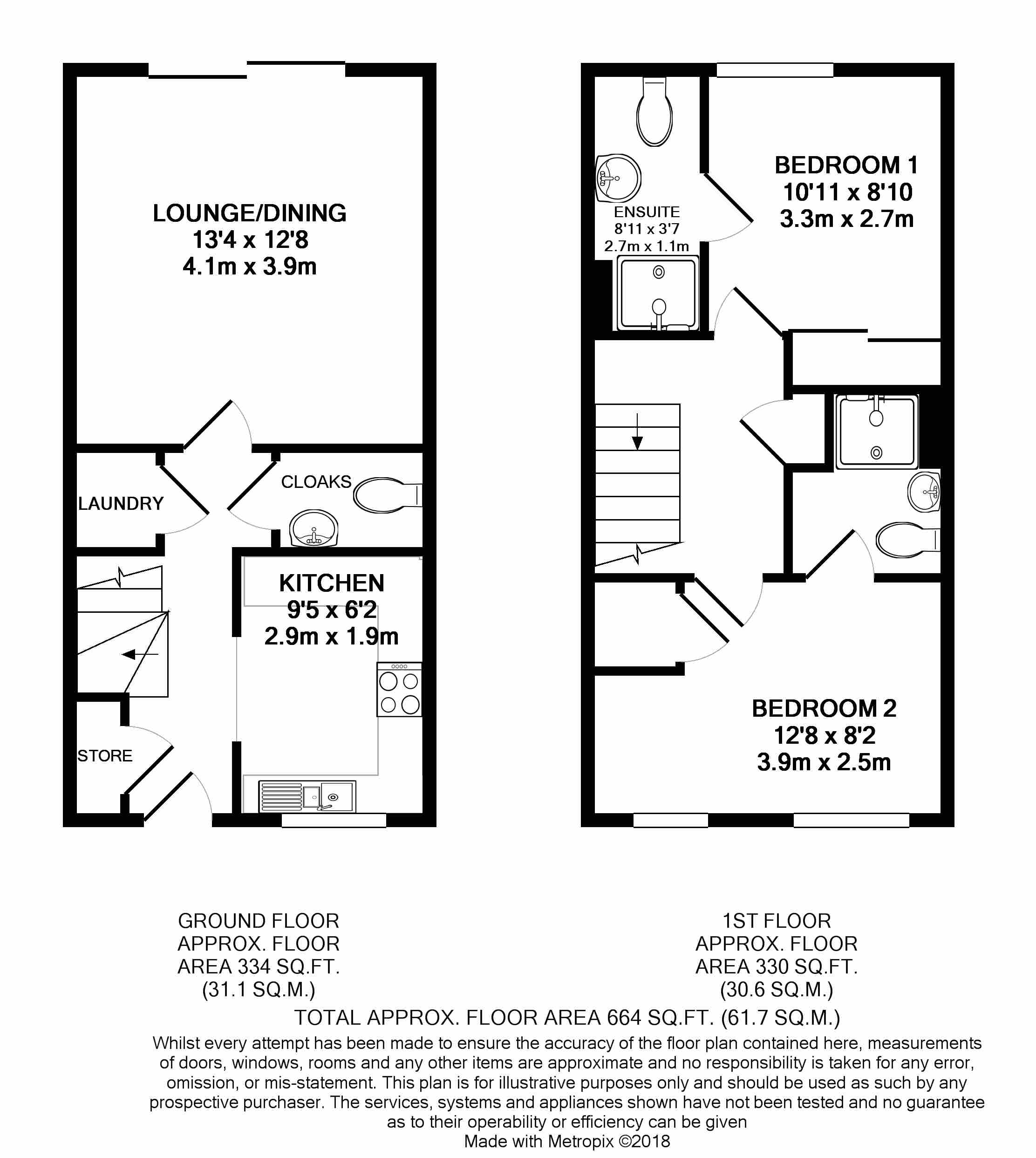 2 Bedrooms Terraced house for sale in Way Field, Telford TF1