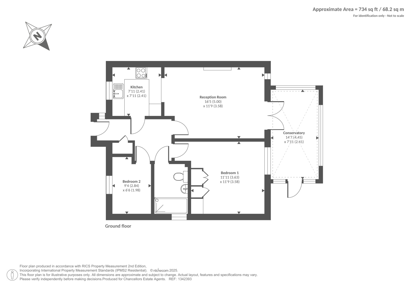 12, Parklands, Oxford floorplan