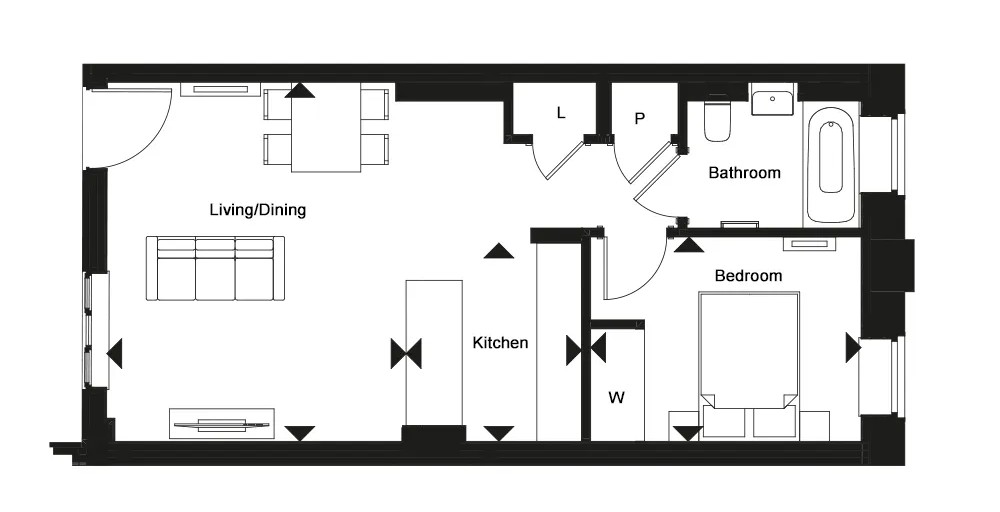 Memorial Avenue, Slough floorplan