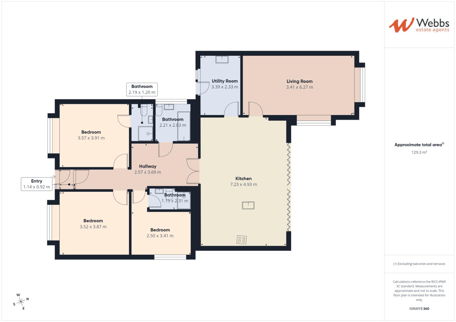 132, High Hill, Wolverhampton floorplan