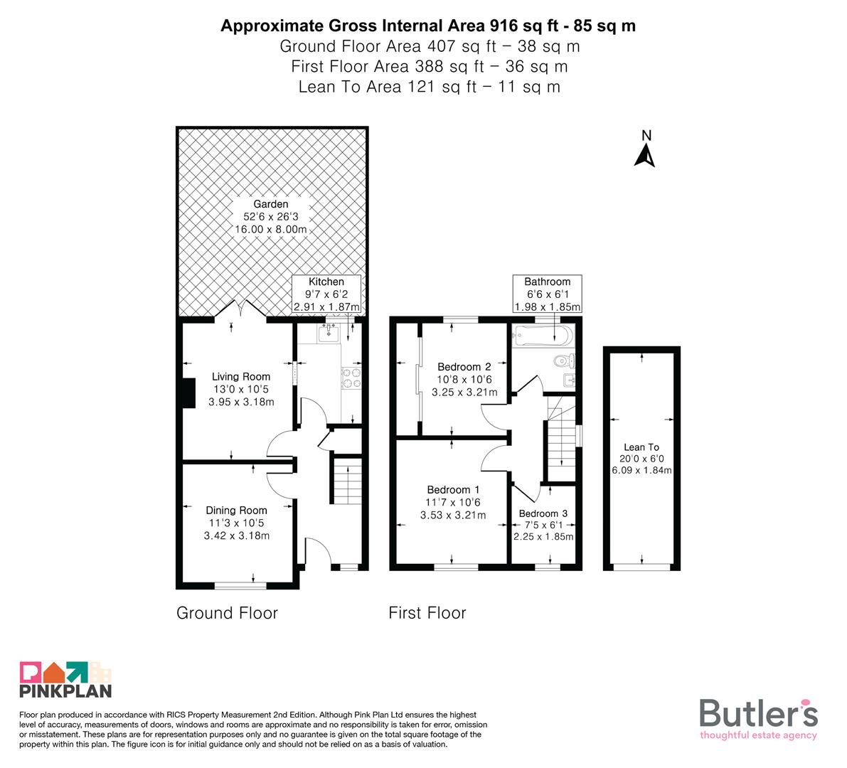 26, Farmington Avenue, Sutton floorplan