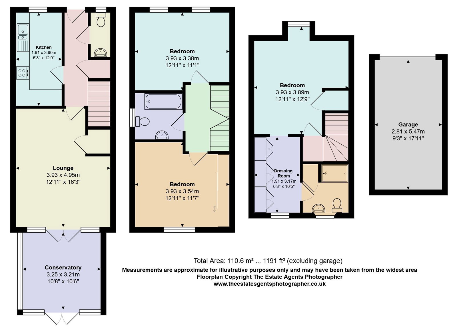 16, Chichester Close, Grays floorplan