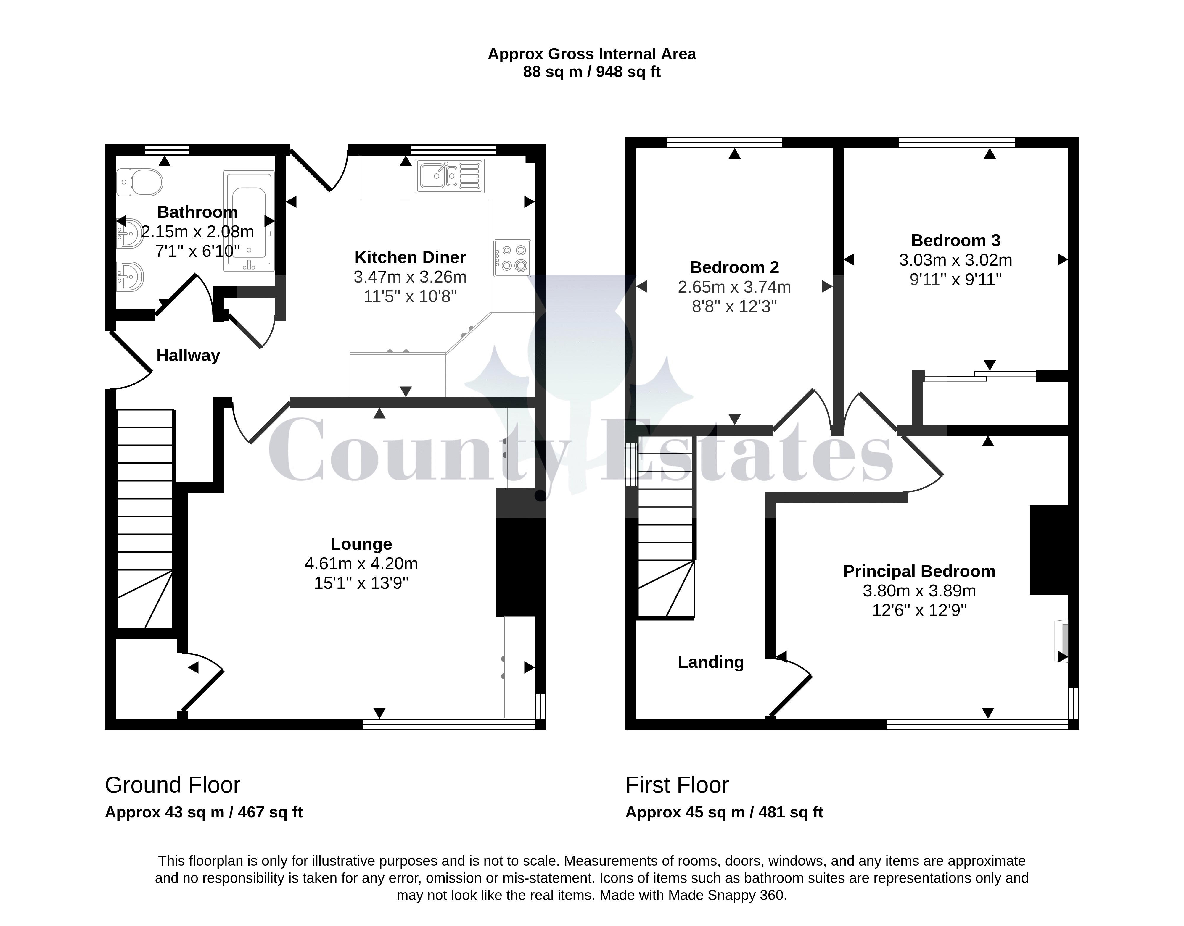 94, Jamieson Gardens, Tillicoultry floorplan