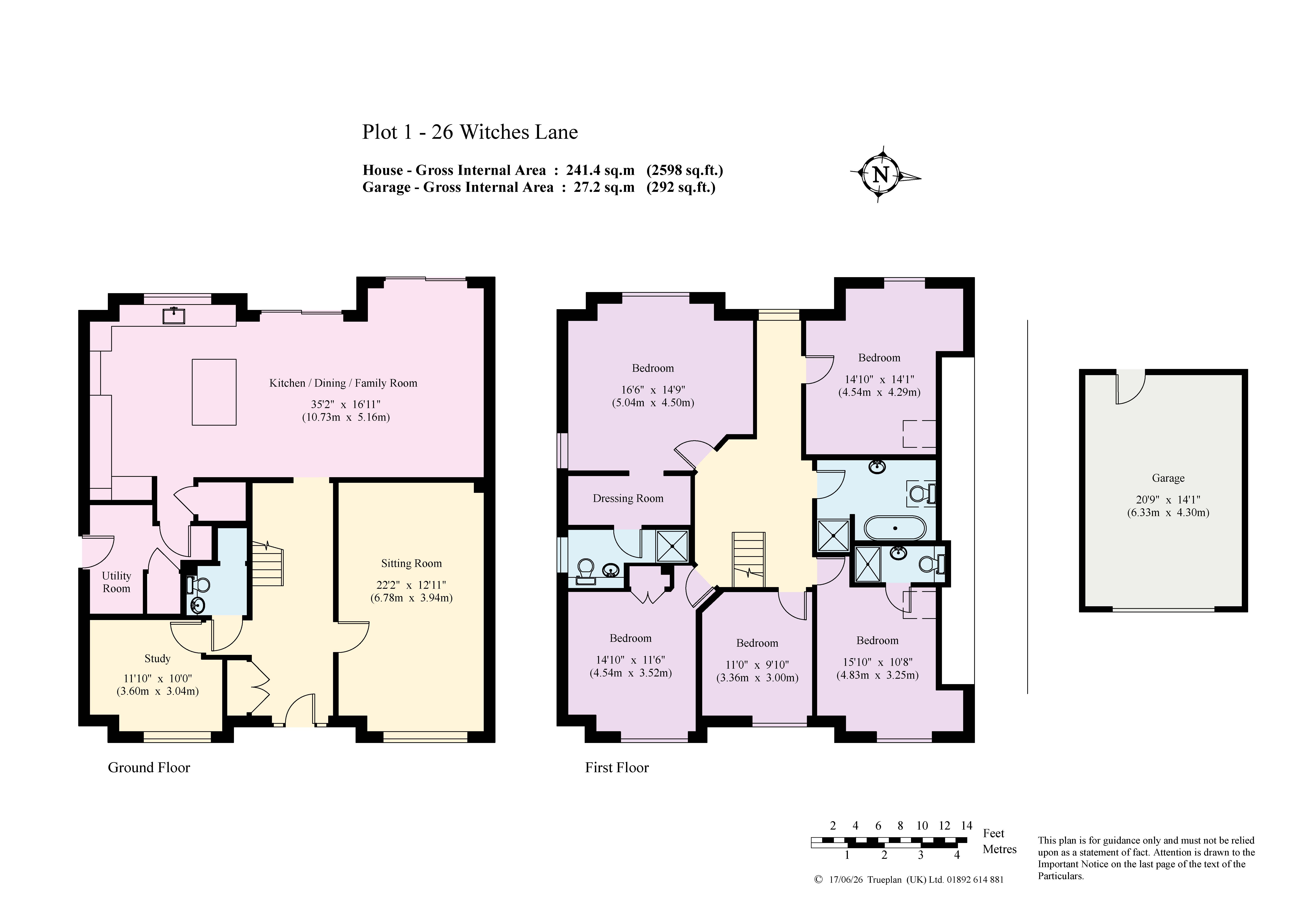 26, Witches Lane, Sevenoaks floorplan