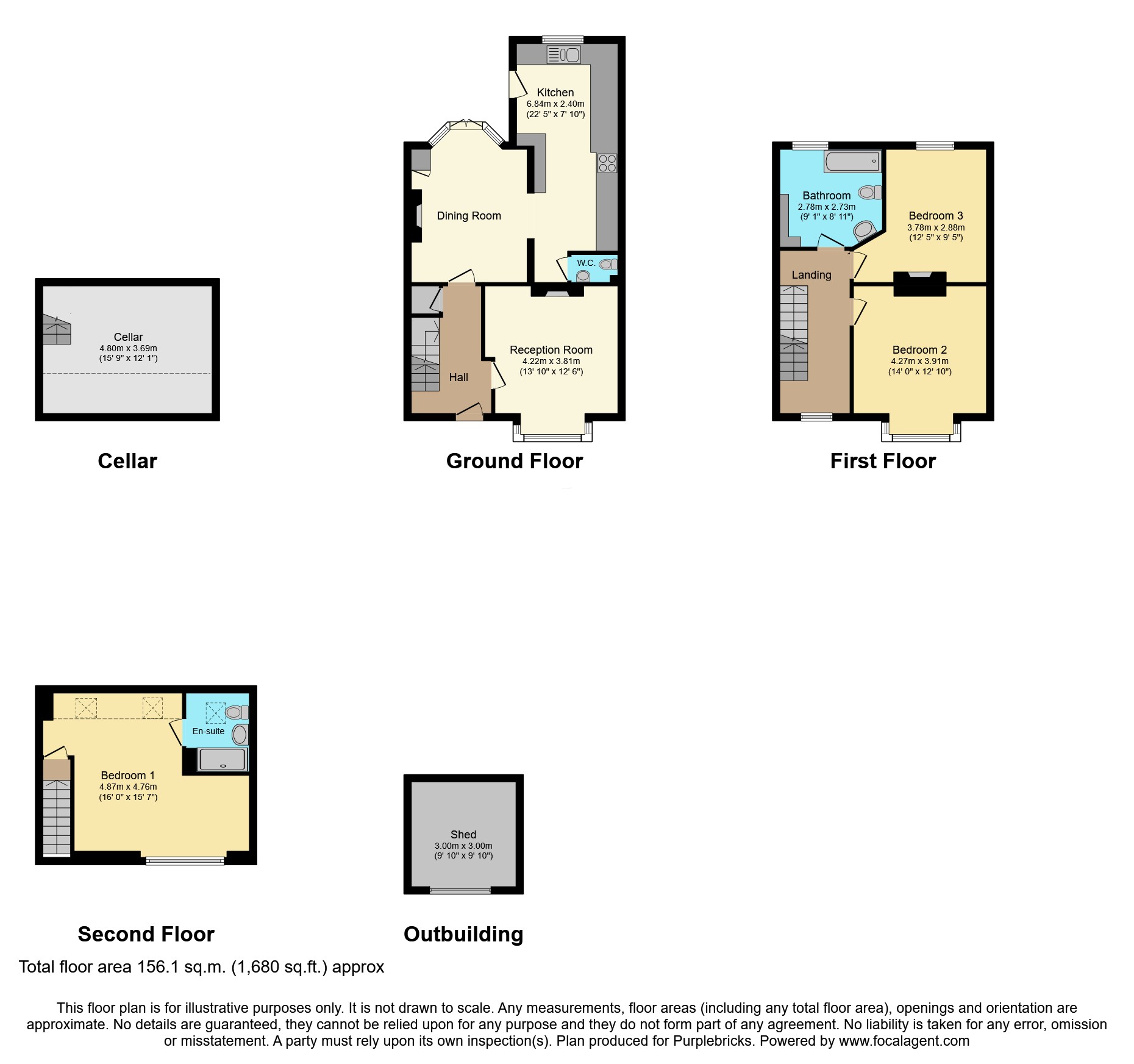 10, Florence Road, Maidstone floorplan