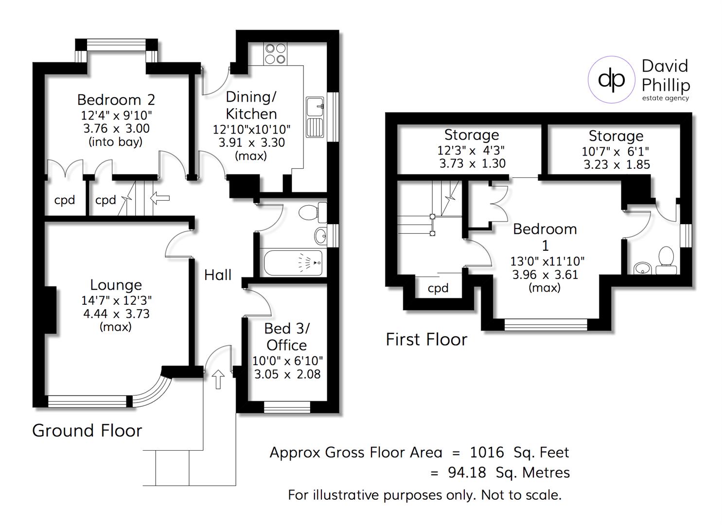 22, The Rowans, Leeds floorplan