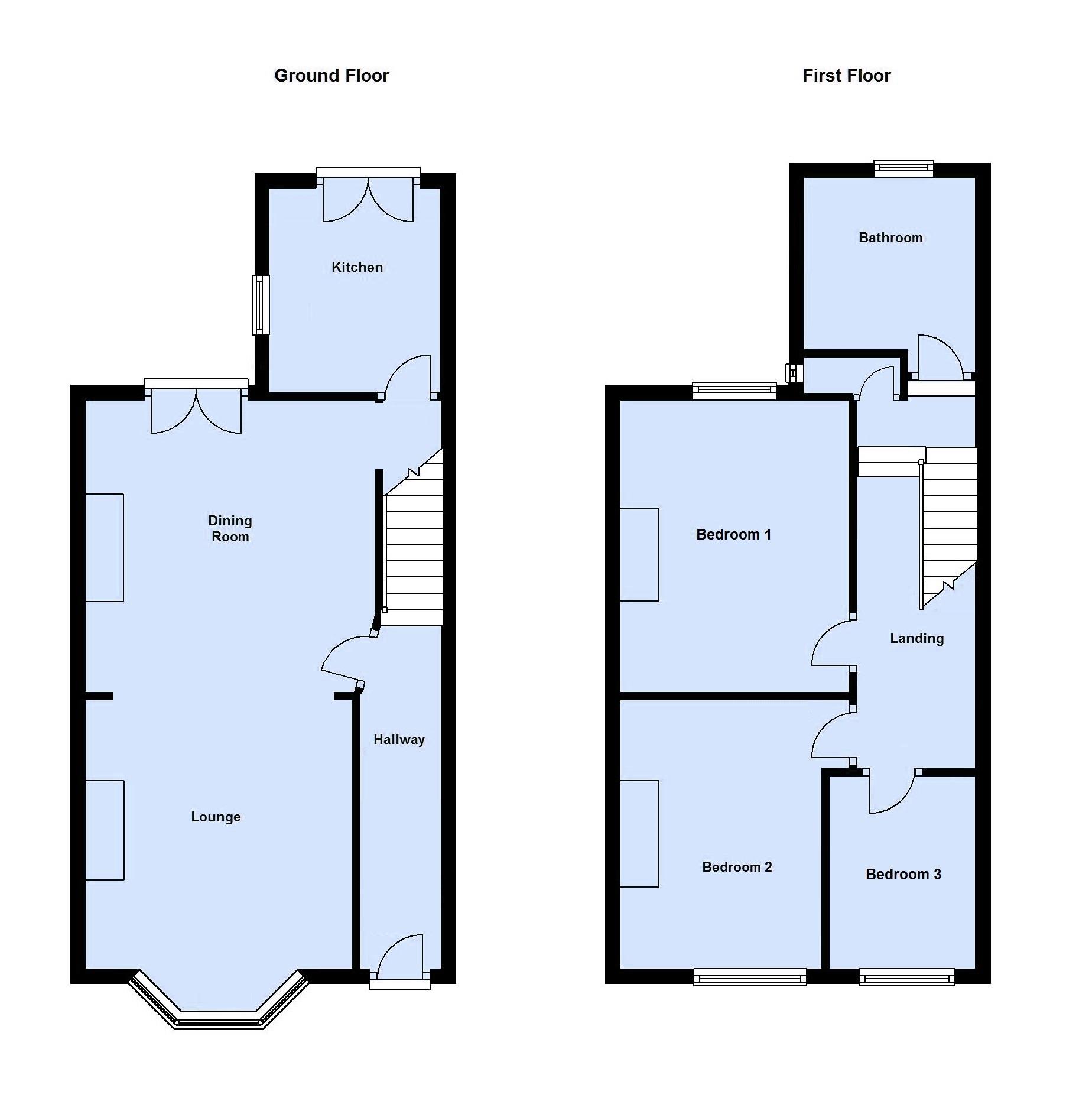 3 Bedrooms Terraced house for sale in Erdington Road, Blackpool FY1