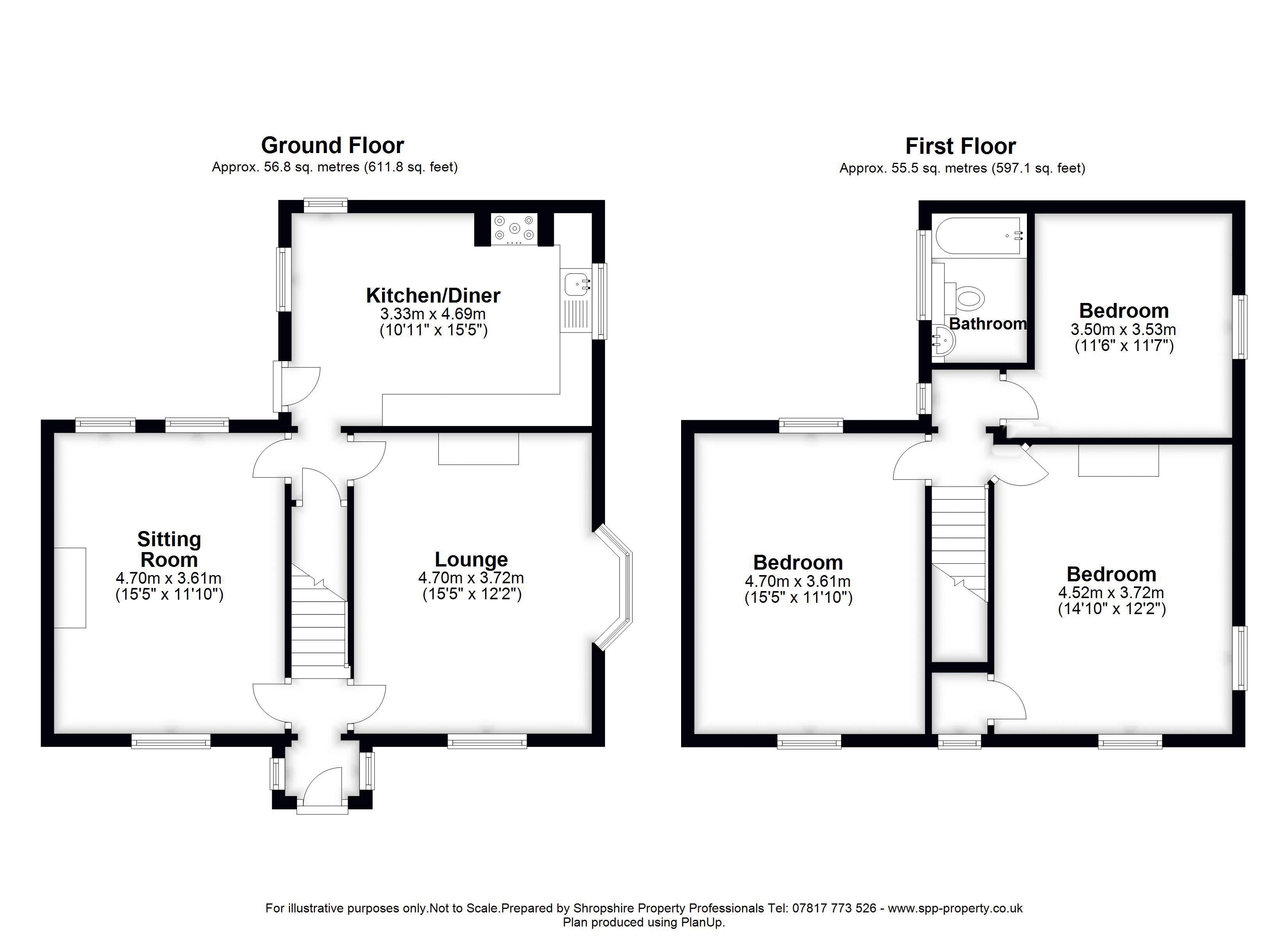3 Bedrooms Detached house for sale in Poynton Road, Shawbury, Shrewsbury SY4