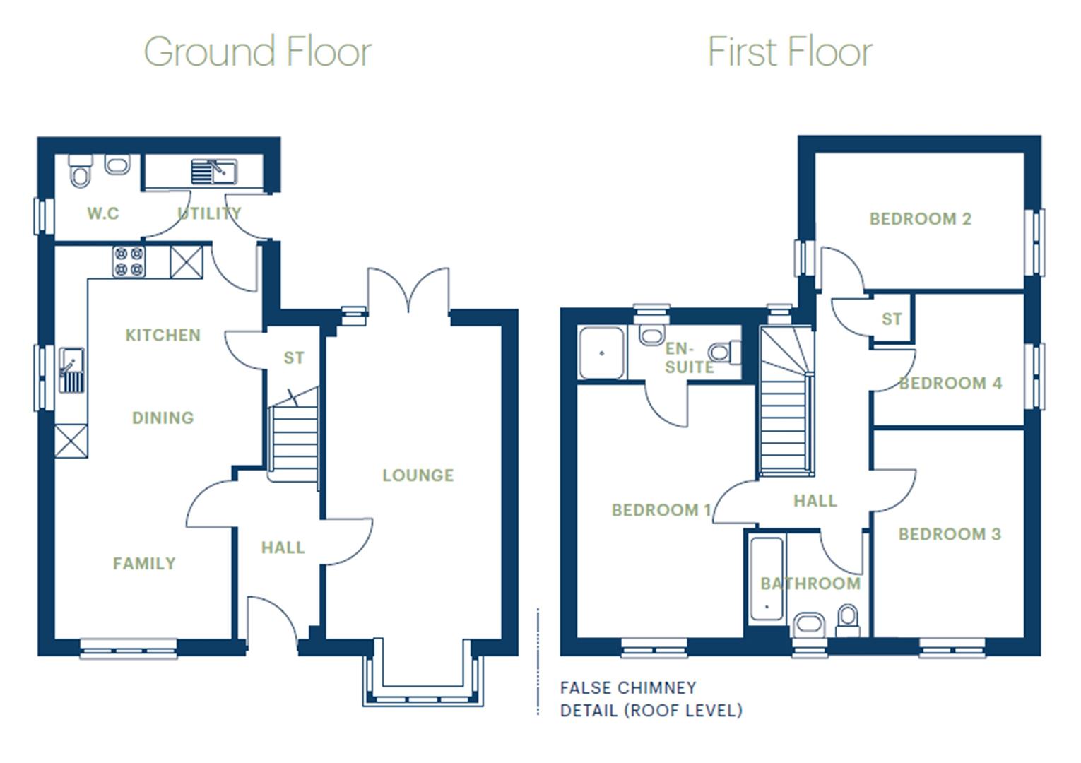 29, (plot 15), Meadow View Close, Burnley floorplan