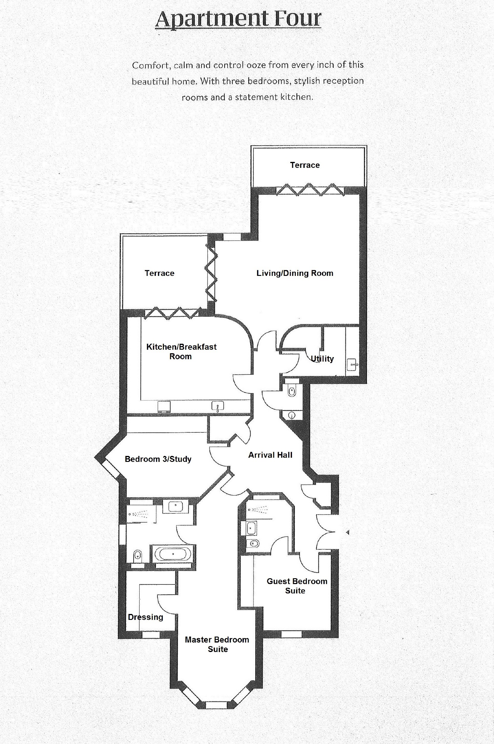 3 Bedrooms Flat to rent in Beech Hill, Hadley Wood, Hertfordshire EN4