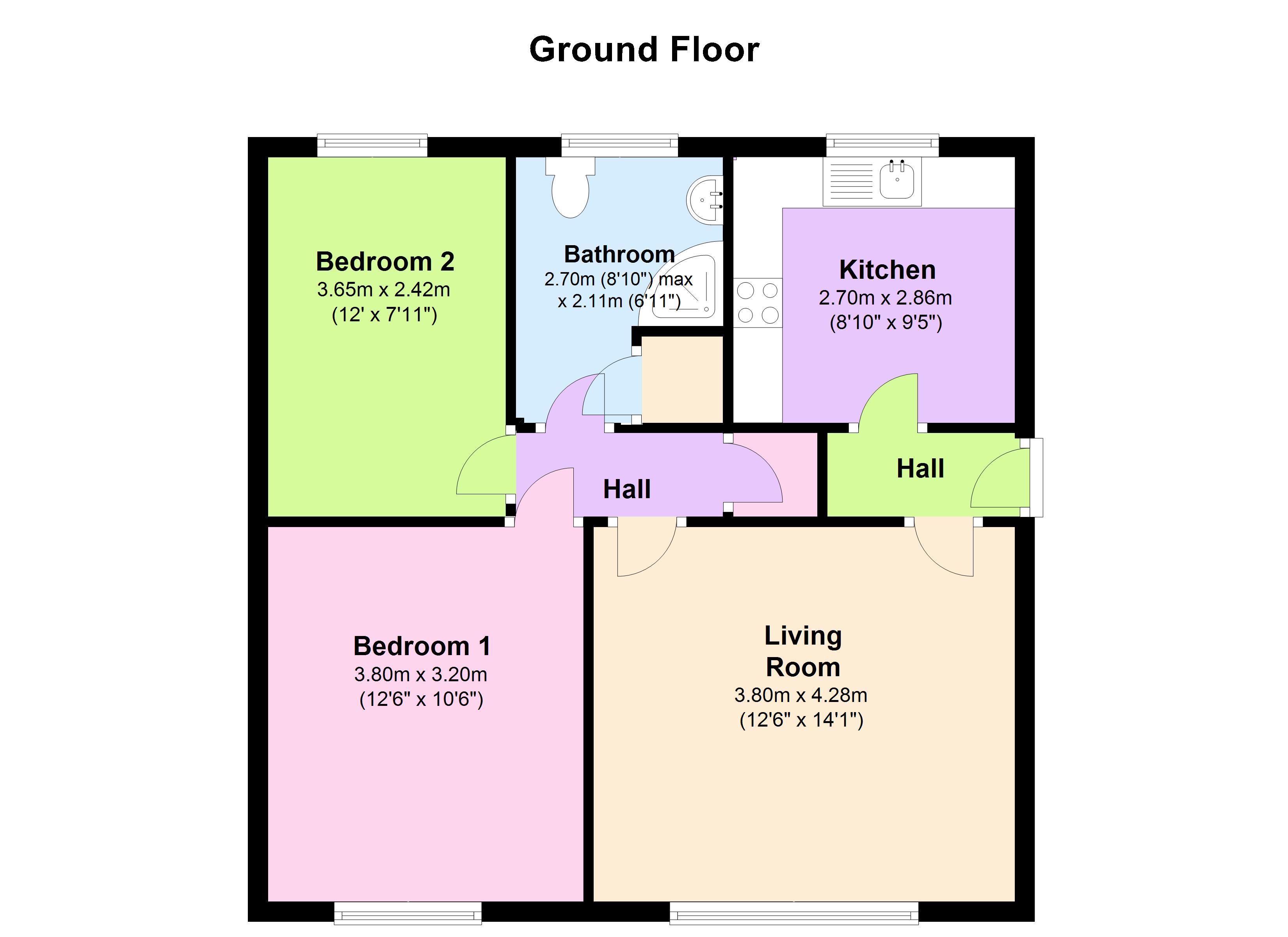 2 Bedrooms Flat for sale in Carslake Avenue, Bolton BL1