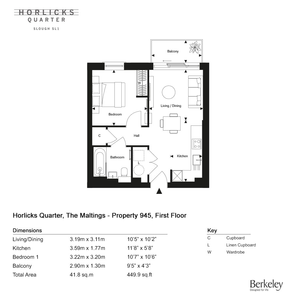 945, Slough, Sl1 3Qb, Slough floorplan