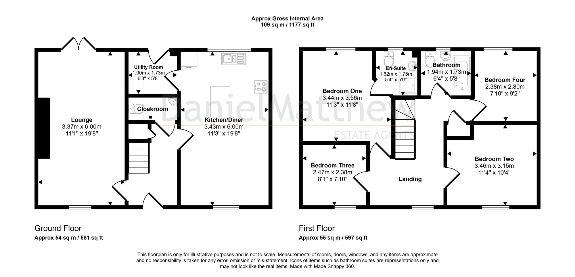 17 Rhodfa'r Celyn, Bridgend floorplan