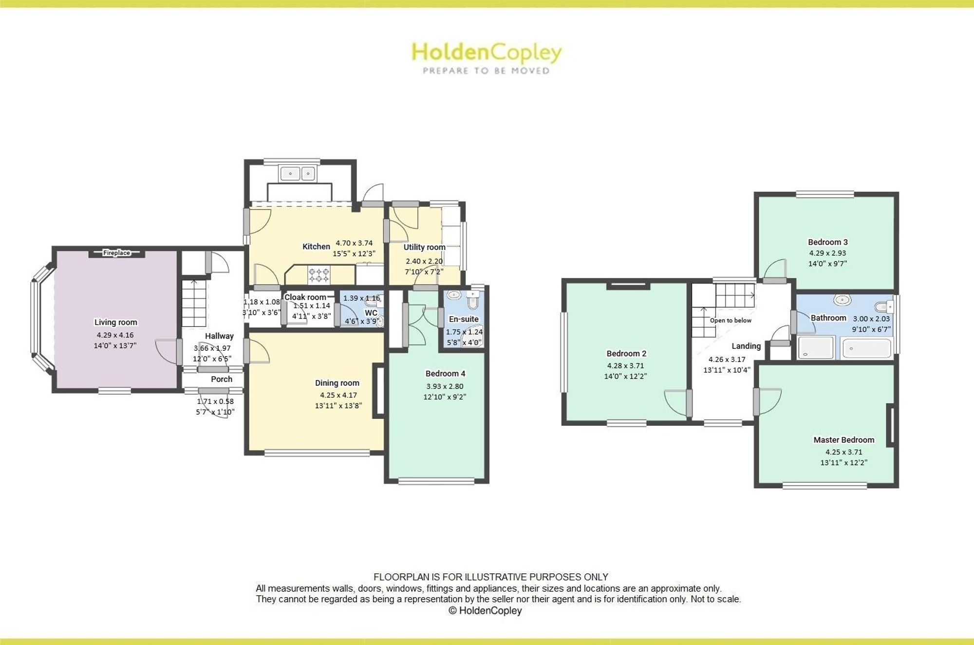 14 Robins Wood Road, Nottingham floorplan
