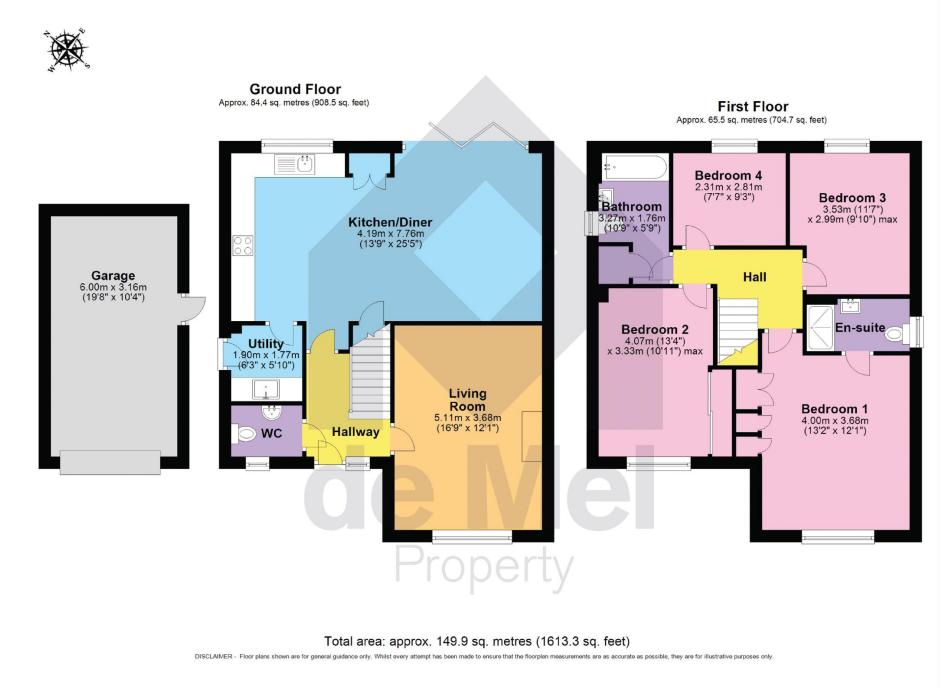 8, Conway Drive, Cheltenham floorplan