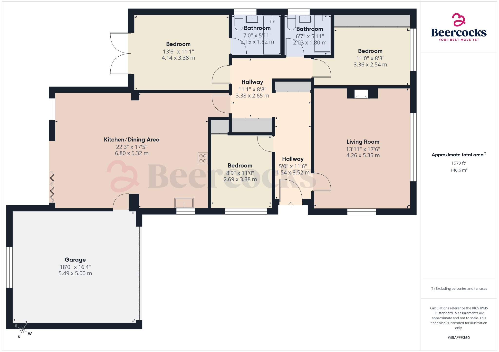 11 Station Road, North Cave, East Riding of Yorkshire floorplan