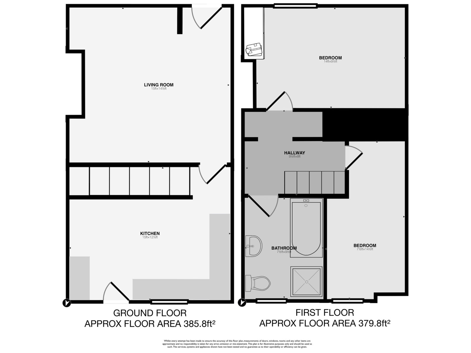 Promenade Street, Heywood floorplan