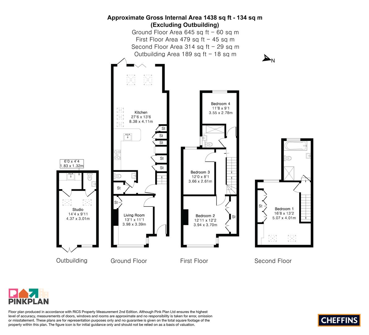 38, Marlowe Road, Cambridge floorplan