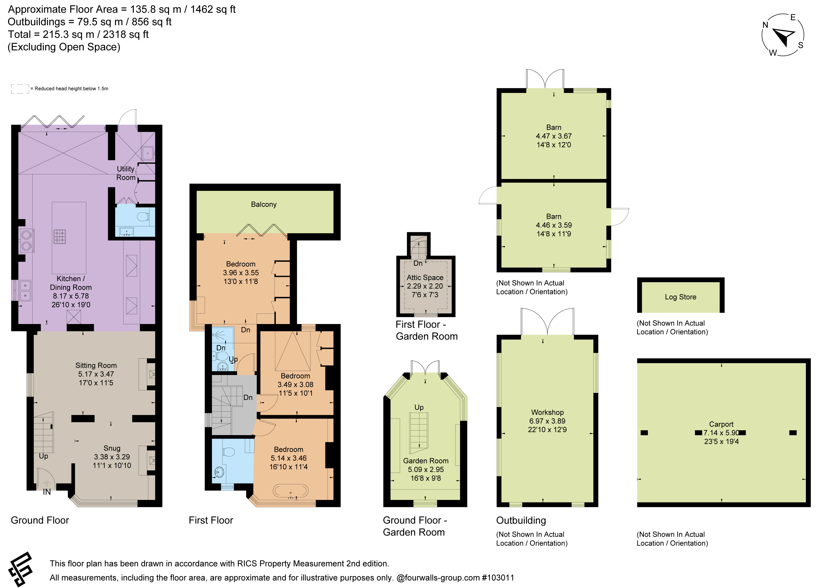 1, Henwood Drive, Oxford floorplan