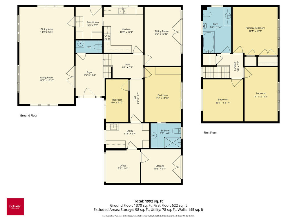 Blossomfield, 1 Joiners Road, Swansea floorplan