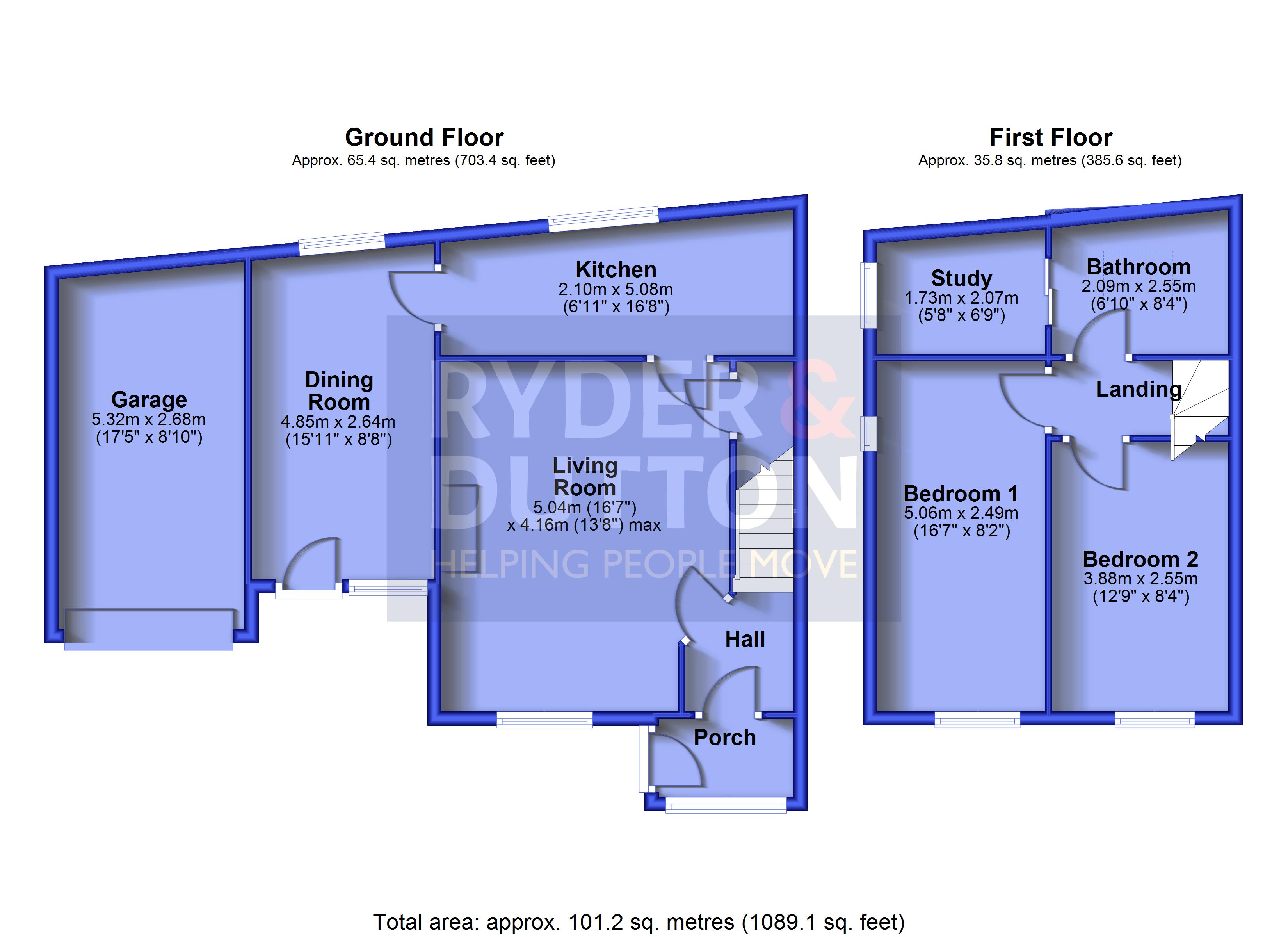 40, Slant Gate, Huddersfield floorplan