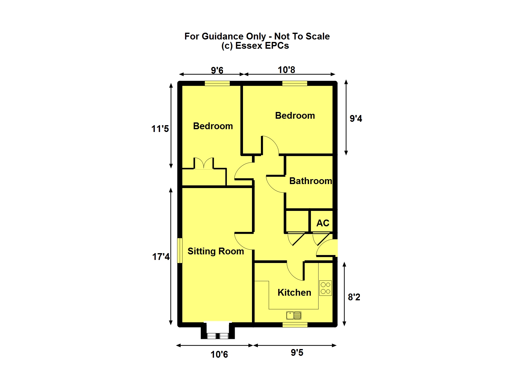 2 Cedrus Court, Primrose Hill, Chelmsford floorplan