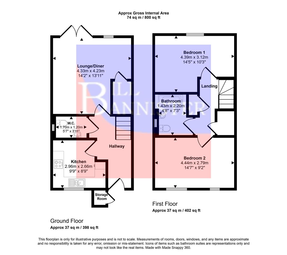 32, Gwel Kann, Redruth floorplan