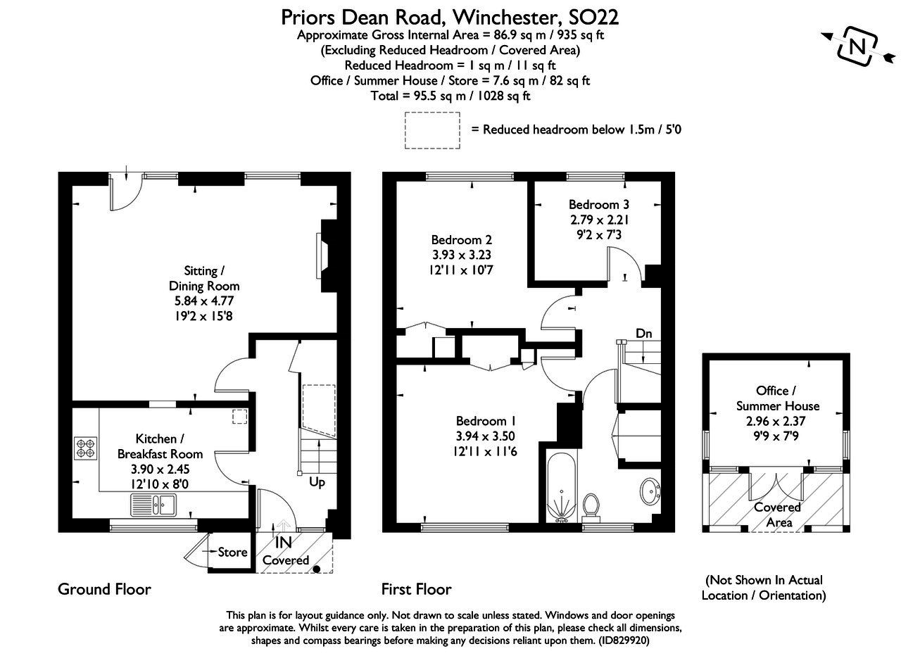 Priors Dean Road, Harestock, Winchester SO22, 3 bedroom terraced house