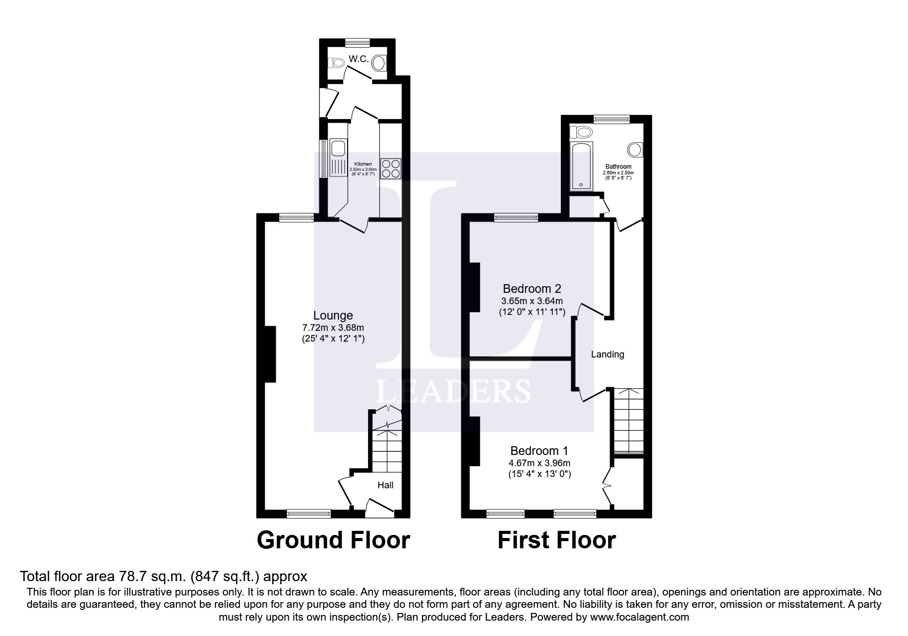 178, Newmarket Street, Norwich floorplan