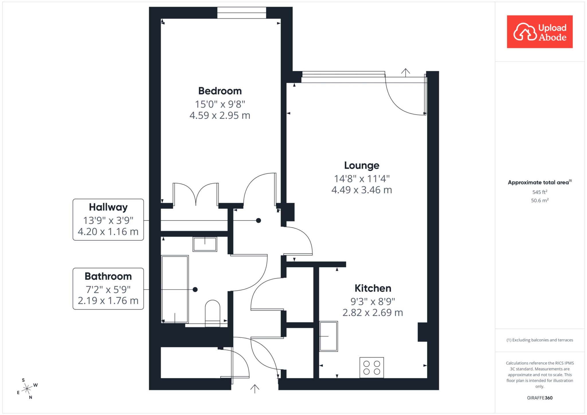 Flat 4/6, Ashgrove Road, Glasgow floorplan