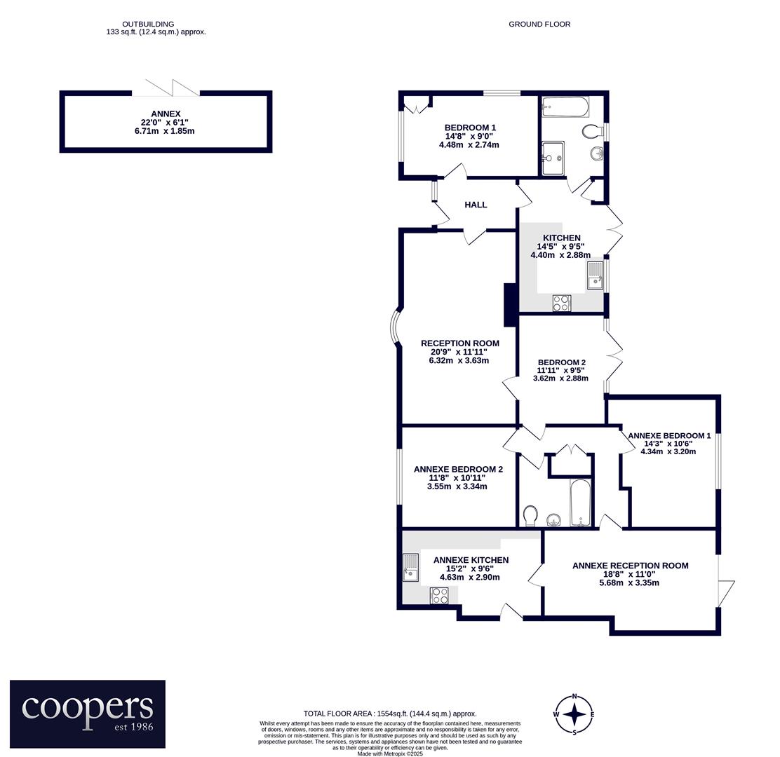 19A, Church Road, Uxbridge floorplan