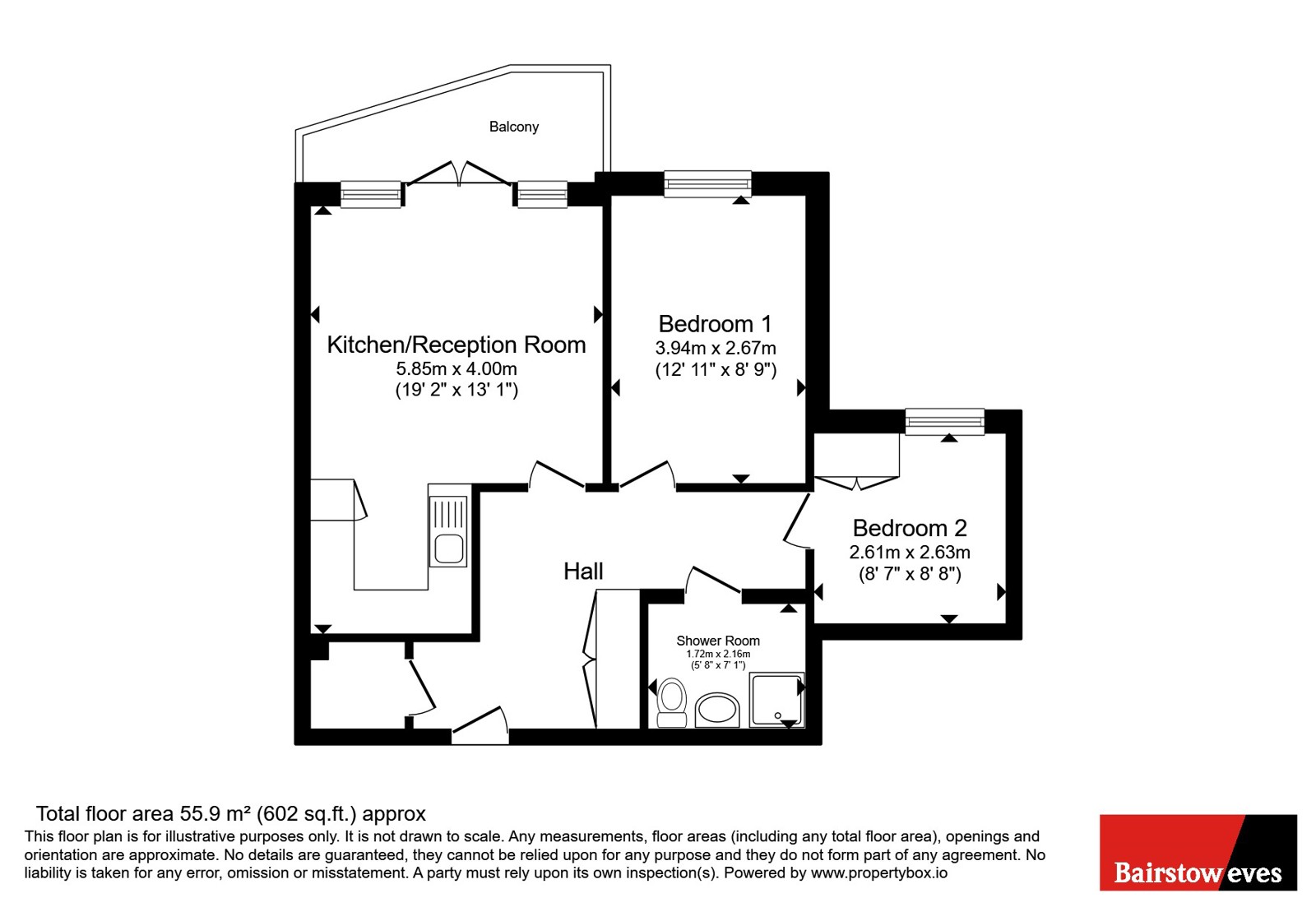 Flat 15, Elmtree Lodge, 66, Cranleigh Drive, Essex floorplan