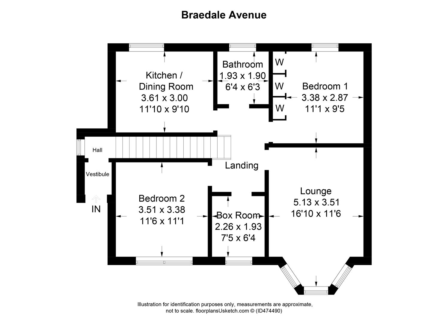2 Bedrooms Flat for sale in Braedale Avenue, Motherwell ML1