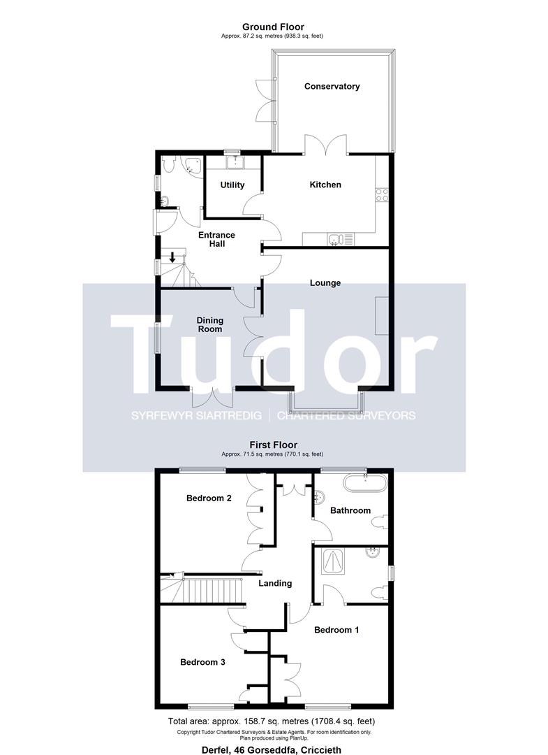 46, Gorseddfa, Criccieth floorplan