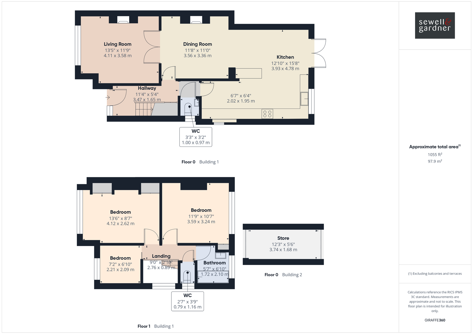 73A, Links Way, Rickmansworth floorplan