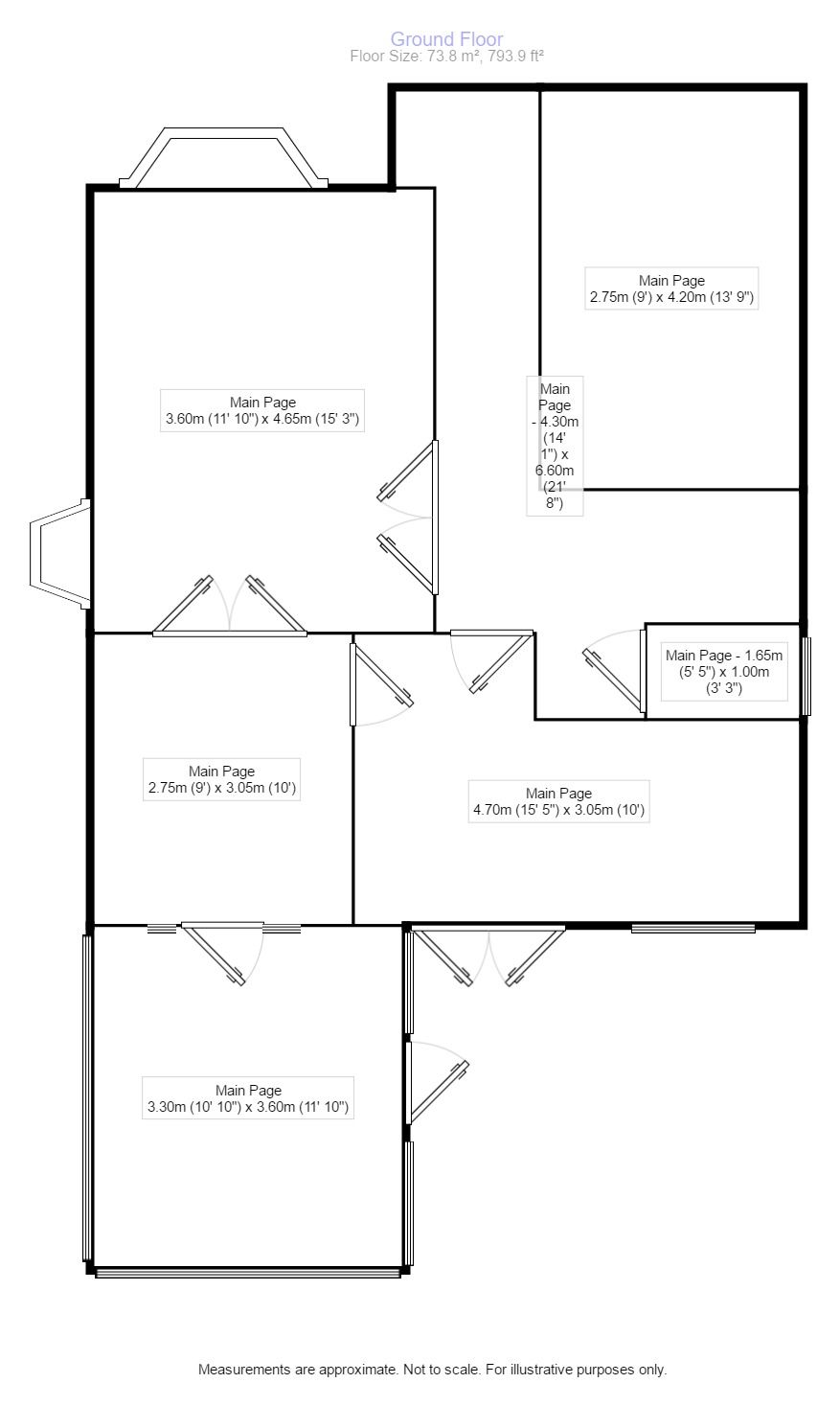 4 Bedrooms Detached house to rent in Hamble Road, Stone Cross, Pevensey BN24