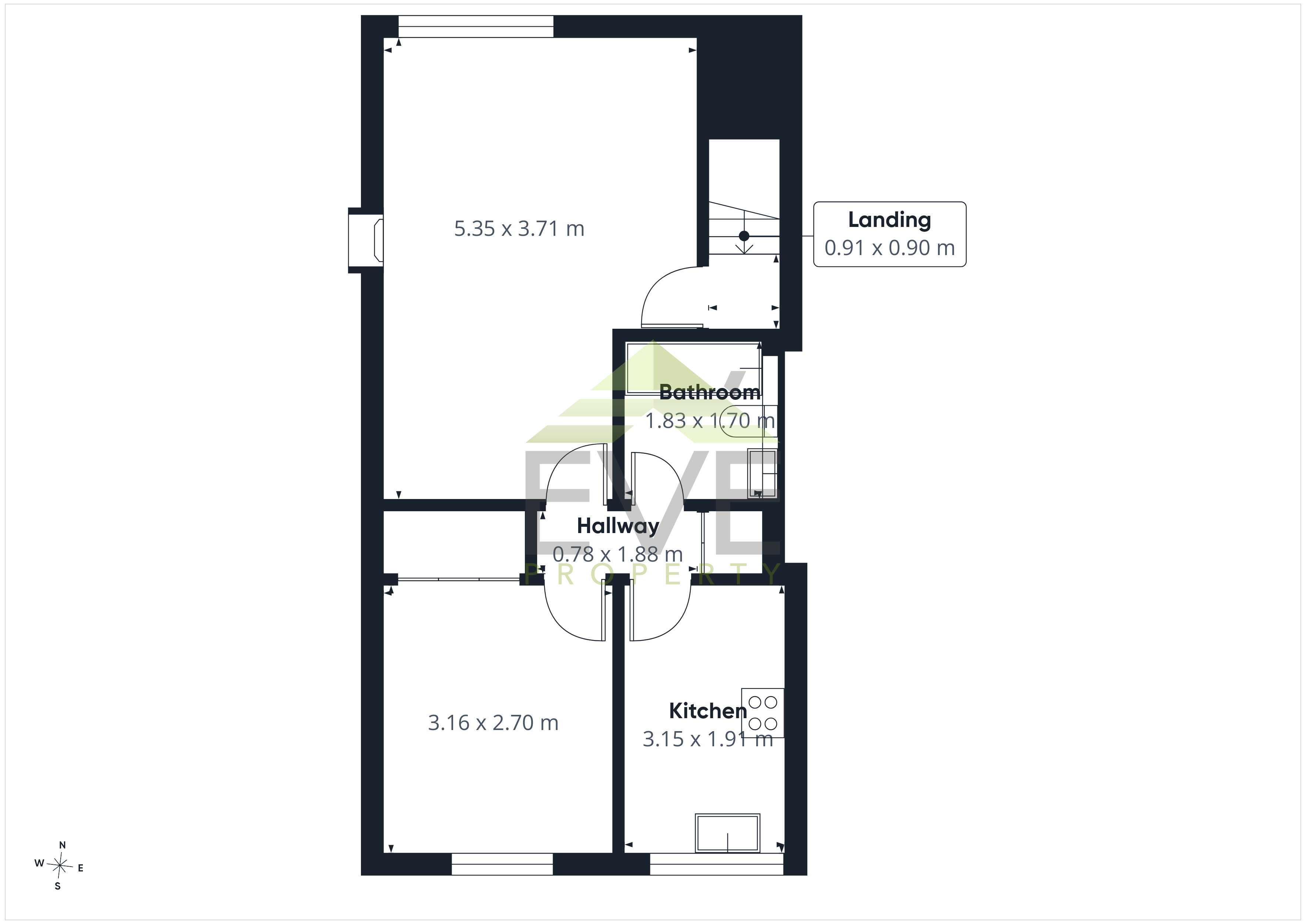 14, Fortingall Place, Glasgow floorplan