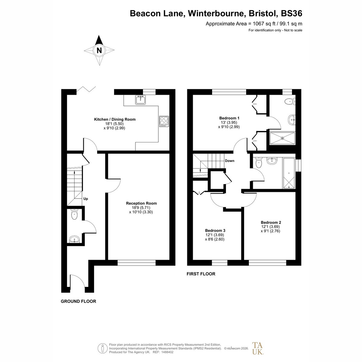 5 Tan Green, Beacon Lane, Bristol floorplan
