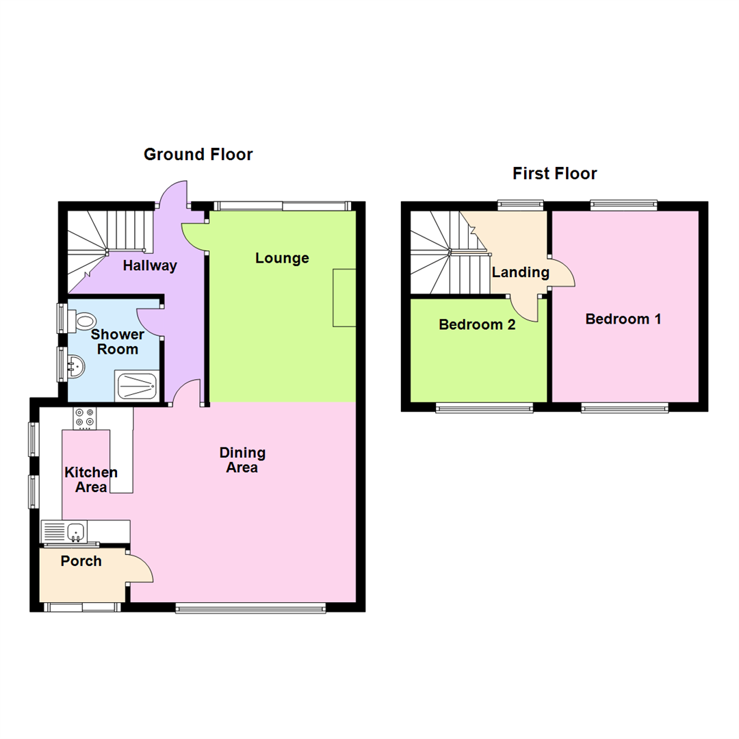 52, The Moorings, Cardigan floorplan