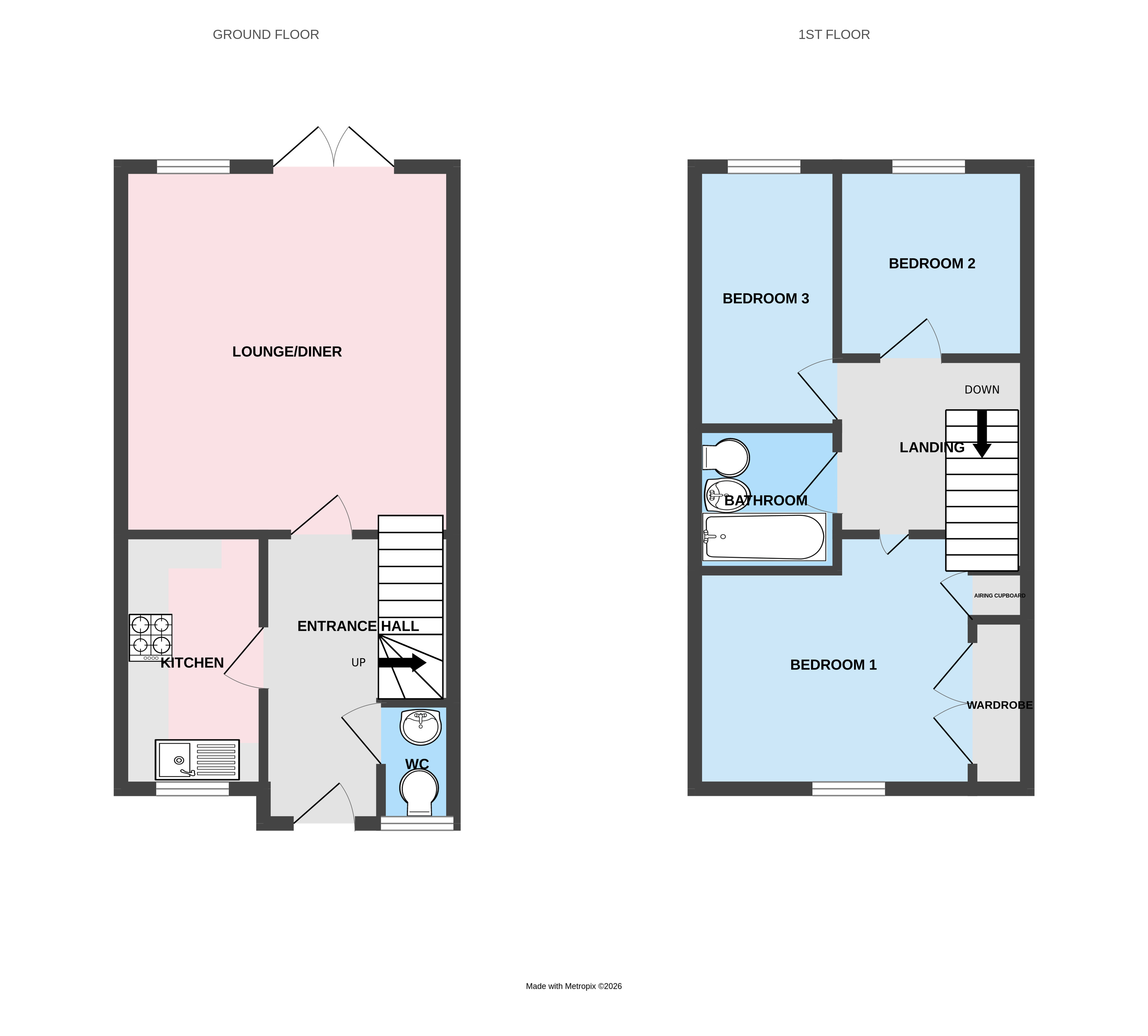 57, Redlands Road, Telford floorplan