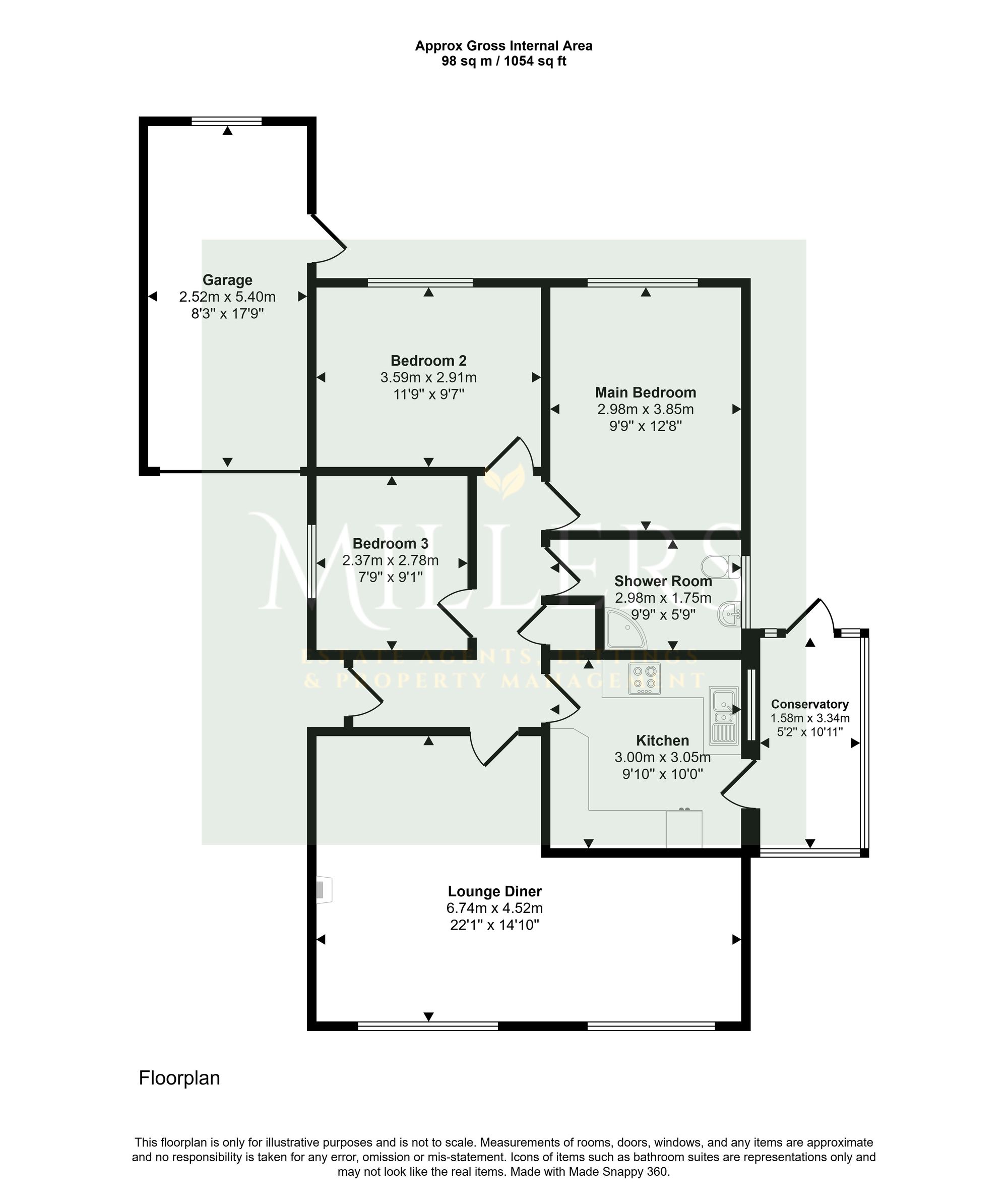 4 St. Margarets Close, Cromer floorplan